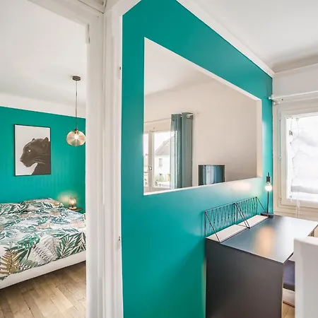 Happy House - Centre-ville - Parking Gratuit Apartman